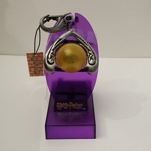 Harry Potter Golden Snitch Keychain Watch